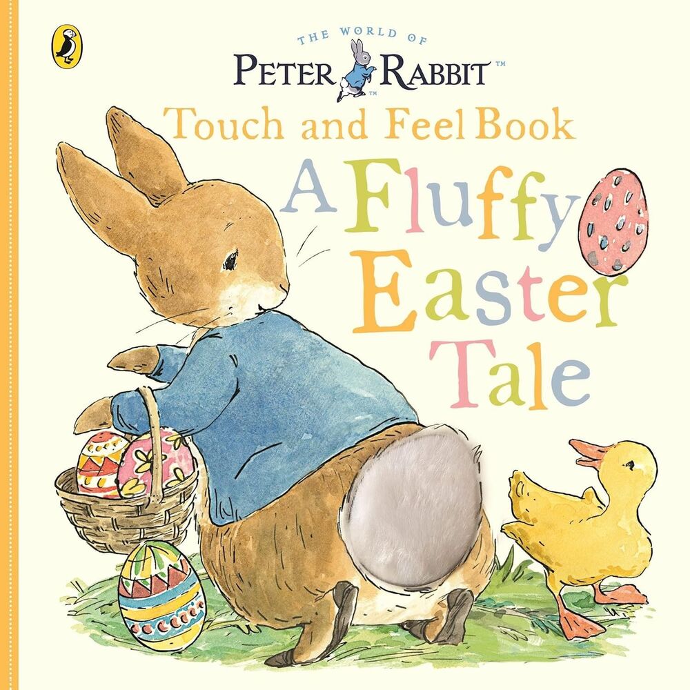 Peter Rabbit A Fluffy Easter Tale by Beatrix Potter (Board Book) NEW